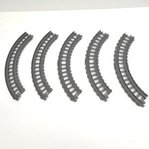 Thomas & Friends Trackmaster Grey Track 4 Piece EC3 Large Curve Lot